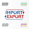 import export logo design