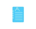 Vector Creative Notepad Memo writing pad paper board paper holder paper clip