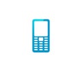 Old Mobile Phone - Cell Phone Icon - Old Keypad Mobile Phone