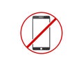Off Mobile Phone Sign Switch Off Phone Icon No Phone Allowed Mobile Warning Symbol Royalty Free Stock Photo