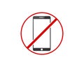 Off Mobile Phone Sign Switch Off Phone Icon No Phone Allowed Mobile Warning Symbol