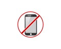 Off Mobile Phone Sign Switch Off Phone Icon No Phone Allowed Mobile Warning Symbol