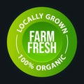 `locally grown, farm fresh symbol