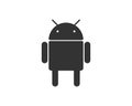 Android logo icon design fresh Royalty Free Stock Photo