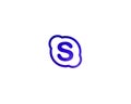 Skype icon design Computer application icon sign symbol