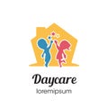 Daycare logo, icon, or symbol template design