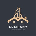 Rental Property Logo Template Royalty Free Stock Photo