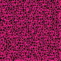 abstract simple seamless pattern many small dots spots on a contrasting background. Leopard background black dot fucsia