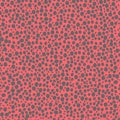 abstract simple seamless pattern many small dots spots on a contrasting background. Leopard background pink blue dots