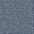 abstract simple seamless pattern many small dots spots on a contrasting background. Leopard background grey and blue