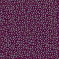 abstract simple seamless pattern many small dots spots on a contrasting background. Leopard background violet berries and grey