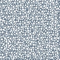 abstract simple seamless pattern many small dots spots on a contrasting background. Leopard background white and blue grey Royalty Free Stock Photo