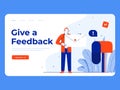 Give feedback for your favorite online shop