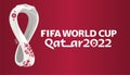 Fifa World Cup 2022 logo on white background