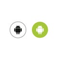 Android icons, Android logo, Android signs