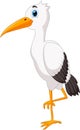 Cartoon pelican cute Royalty Free Stock Photo