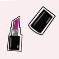 Lipstick,lipstick, lipstick for creating an image of a beautiful elegant, lipstick for make-up Royalty Free Stock Photo