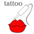 Tattoo master, tattoo master, permanent tattoo master, eyebrow tattoo, eyebrows of different types,tattoo machines of different ty