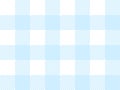 Blue and White Lumberjack plaid seamless pattern. Simple vintage textile design Royalty Free Stock Photo