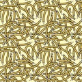 Seamless abstract pattern with pencils. Royalty Free Stock Photo