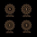 amazing collection luxury monogram logo design