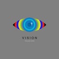 Eye Logo design vector template.