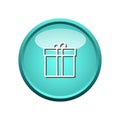 Gift modern icon graphic vector design template