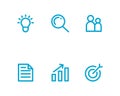 Mega set of icons collection many used social and web icons