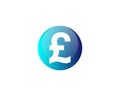 Money pound icon currency icon sign symbol