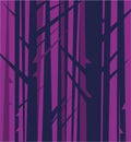 Stylized ornament in purple tones