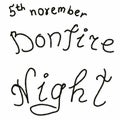 Bonfire day november 5, november 5, bonfire,fire,holiday november 5 bonfire day,lettering,lettering november 5 bonfire day,blue,re