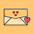 Email icon design vector Royalty Free Stock Photo
