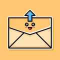 Email icon design vector Royalty Free Stock Photo