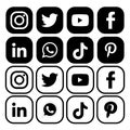 Social media icons famous