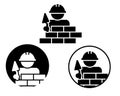 A set of icons for builders.