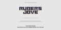 RUBERS JOVE Abstract Fashion font alphabet