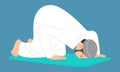 Muslim Doing Salah, Salat, Shalat, Sholaat