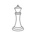 Web Vector Chess Queens pion.