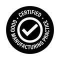 Certified GMP, good manufacturing practice