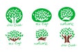 Care Tree Icon Logo Design Element.Protect nature.