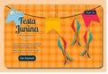 Festive Festa Junina Landing Page Template