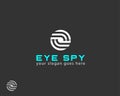 Surveillance Symbol. Geometrical Eye concept