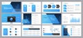 Business presentation template design backgrounds and page layout design for brochure, book, magazine, annual report and company p Royalty Free Stock Photo