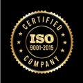 Iso 9001 2015 certification iso 90012015 logo iso 9000 certification Premium Vector