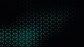 Abstract blue geometric triangle design halftone pattern background Royalty Free Stock Photo