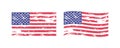 Distressed American Flag Symbol of United States of America