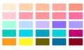 cool pantone color guide Royalty Free Stock Photo