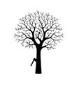 axe,Tree, man, save the tree, future, wood, black, icon, word art