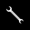 Wrench simple icon vector design