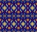 Native Southwest American, Indian, Aztec, Navajo seamless pattern. Geometric design